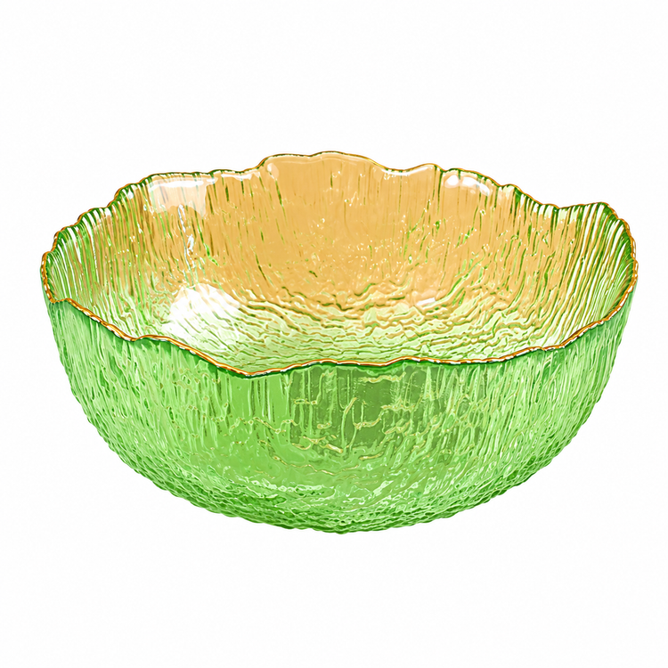 Gold Glass Bowl