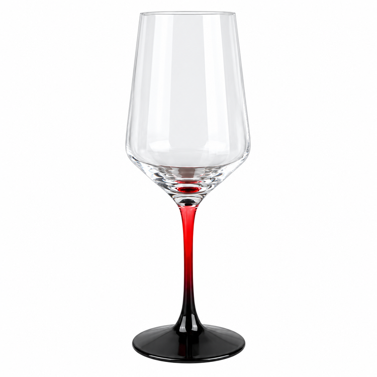 Red Stemmed Glass