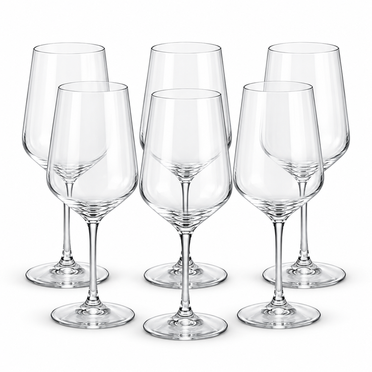6-Pack Stemware Glass Set, 14.2 oz (420 mL)