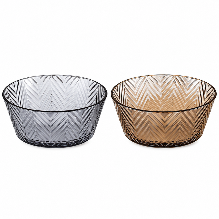 2-Piece Glass Bowl Set