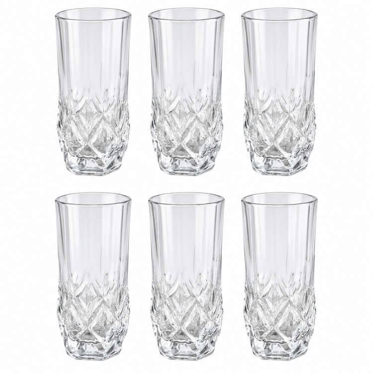 6-Pack Drinking Glass Set