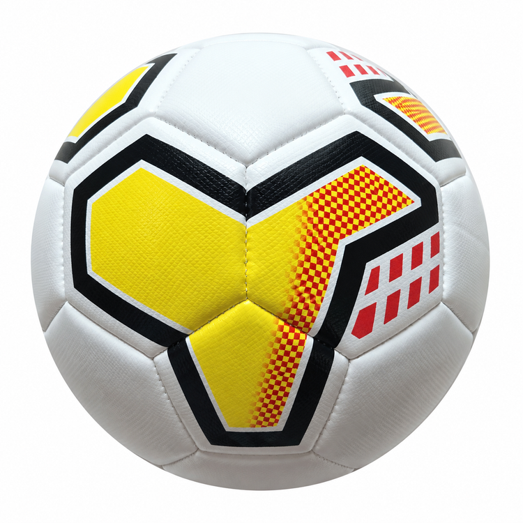 Diamond-Texture PVC Soccer Ball - Size 5
