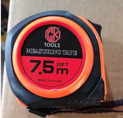 Retractable Tape Measure - 7.5 m (25 ft) × 25 mm blade