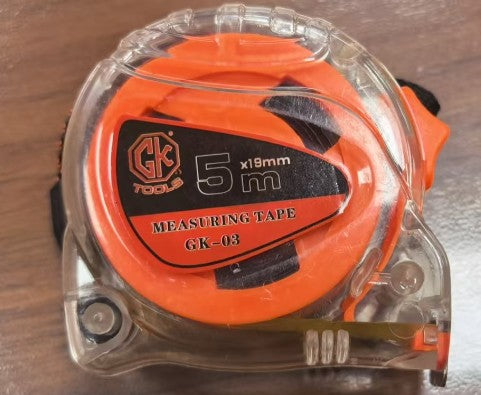 Retractable Tape Measure - 5 m (16 ft) × 19 mm blade