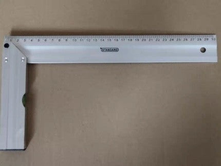 Aluminum Combination Square with Spirit Level - 12 in (305 mm)