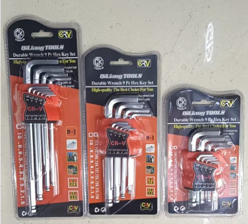 Ball-End Hex Key Set