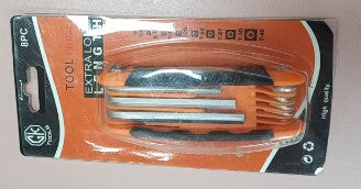 Folding Hex Key Set - 8-piece set