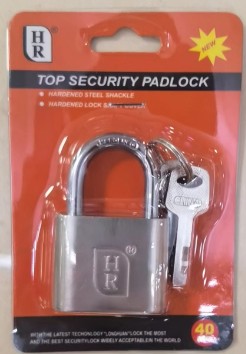 Plated Padlock - 40 mm body