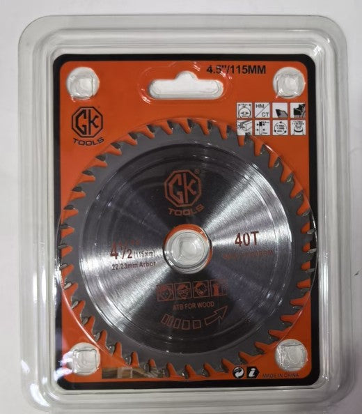 Carbide-Tipped Circular Saw Blade - 115 mm (4-1/2 in)