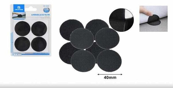 Reusable Hook-and-Loop Cable Ties - 40 mm (1.6 in)