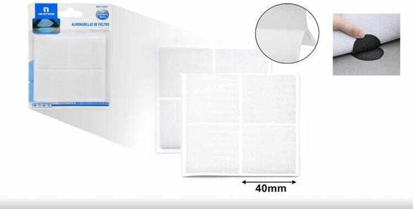 Reusable Hook-and-Loop Cable Ties - 40 × 40 mm (1.6 × 1.6 in)