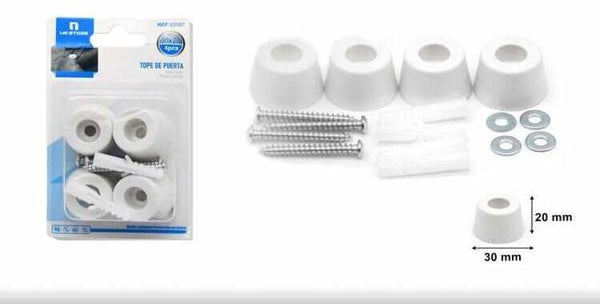 Screw-On Furniture Pads, 4-Pack