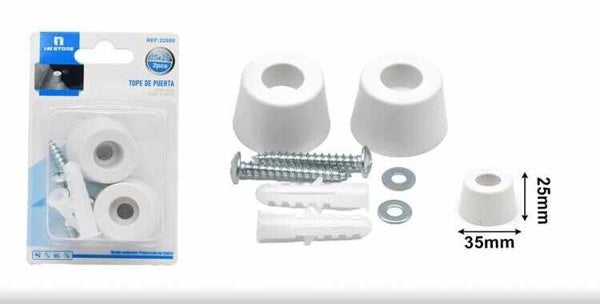 Screw-On Furniture Pads, 2-Pack