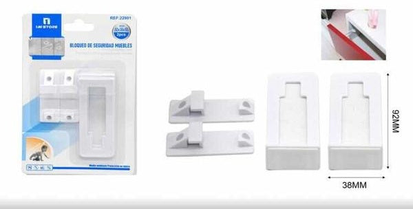 Child Safety Cabinet Lock, 2-Pack