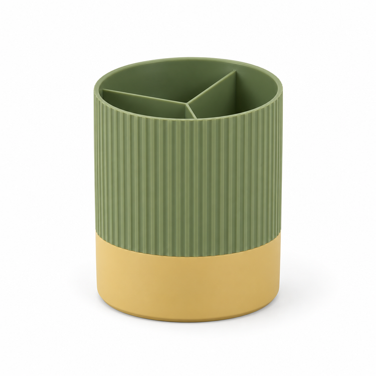3-Compartment Utensil Holder