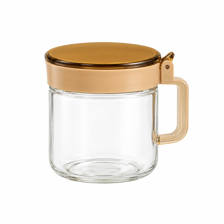 Small Glass Storage Jar - 340ml