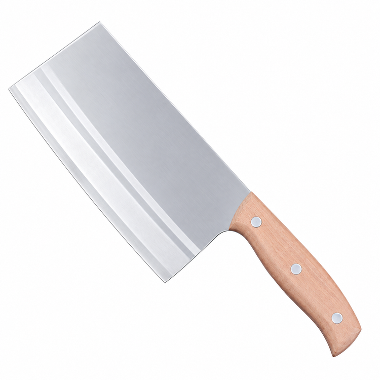 Wood Handle Kitchen Knife