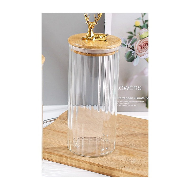 Glass Storage Jar - 90*200