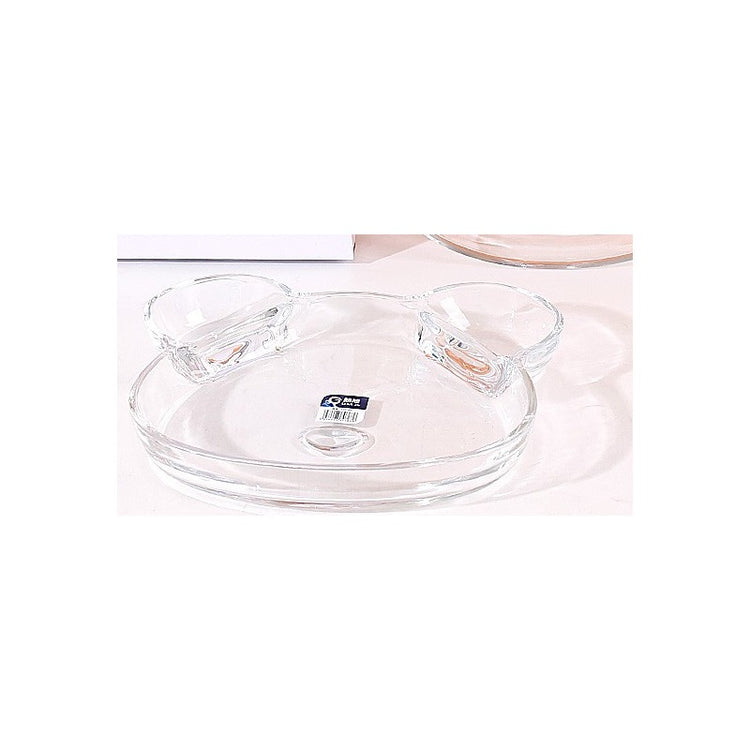 Bear Glass Plate - 107L