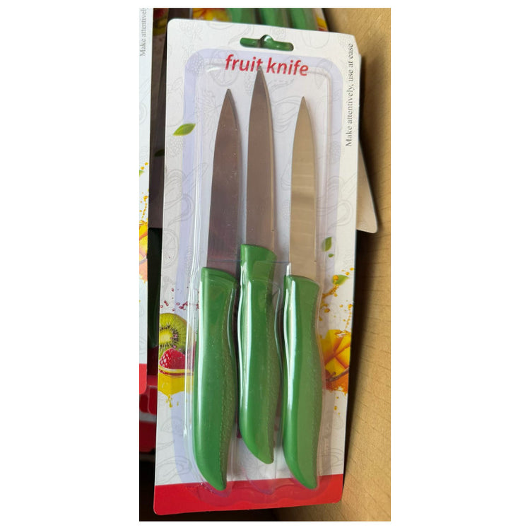 3-Piece Paring Knife Set