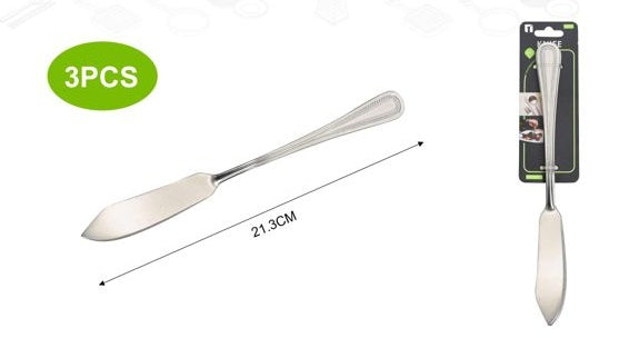 3-Piece Fish Knife Set - 8.4 in