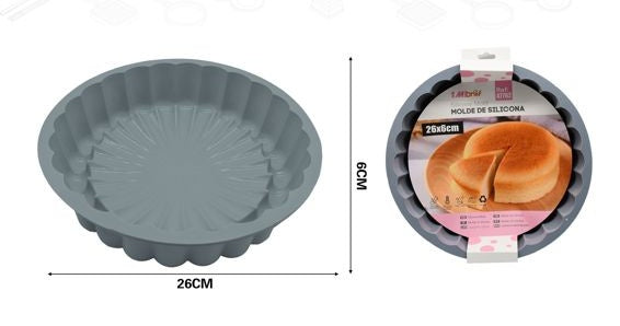 Silicone Tube Cake Pan - 26*2.4 in / 2.4 in