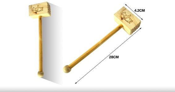 Wooden Meat Tenderizer - 28*1.7 in / 1.7 in