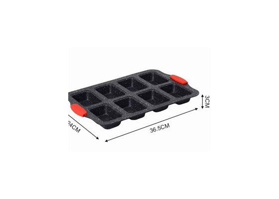 8-Cup Muffin Pan - 5*24*1.2 in / 36.5*24*1.2 in