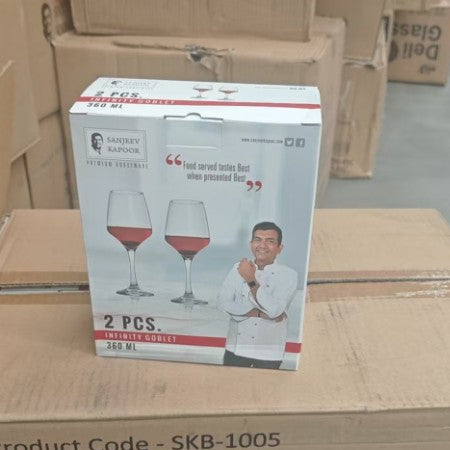 2pcs-Red Wine Glass