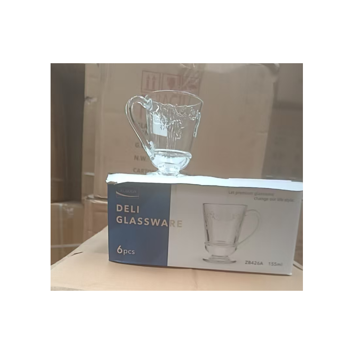 Glass Mug with Handle