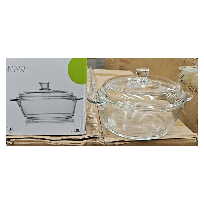 Glass Cooking Pot