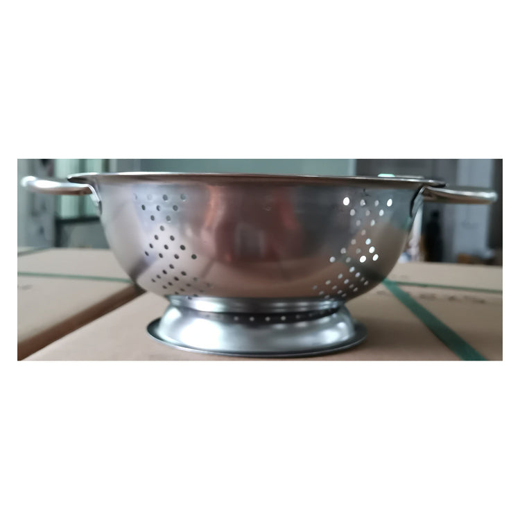 Thin-Gauge Stainless-Steel Pedestal Colander