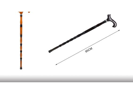 木质拐杖 37.4 英寸（95 cm）混色