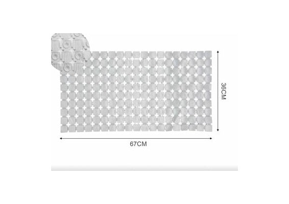 Solid Bath Mat 14.2 x 26.4 in