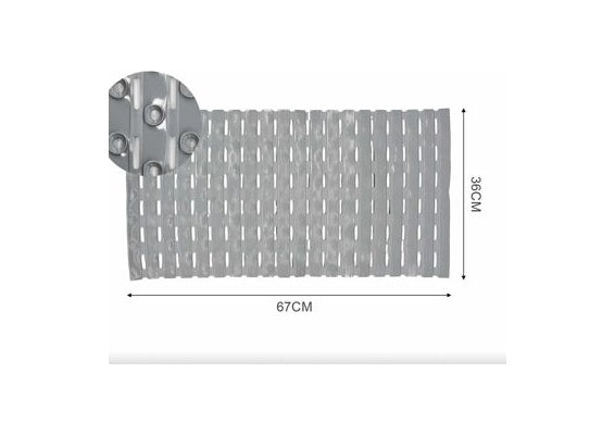 Striped Bath Mat