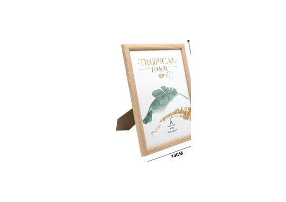 4 x 6 Natural Wood Photo Frame