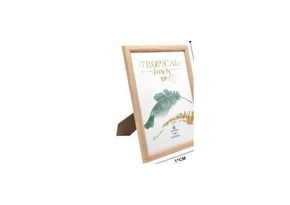 6 x 8 Natural Wood Photo Frame