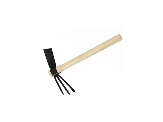 Wood Handle Dual Hoe