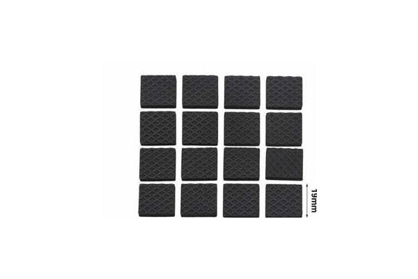 16-Pack Square EVA Furniture Pads