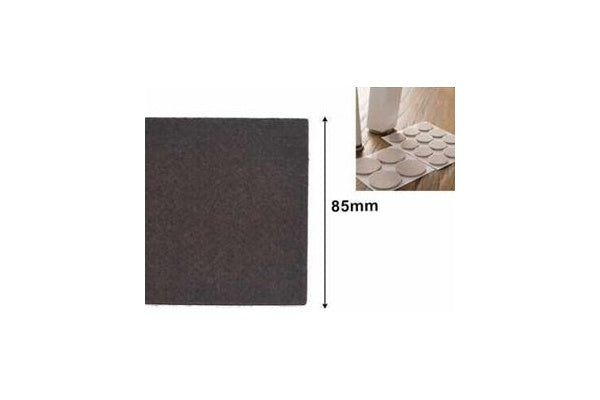 Large Square Felt Furniture Pad 85 x 85 mm