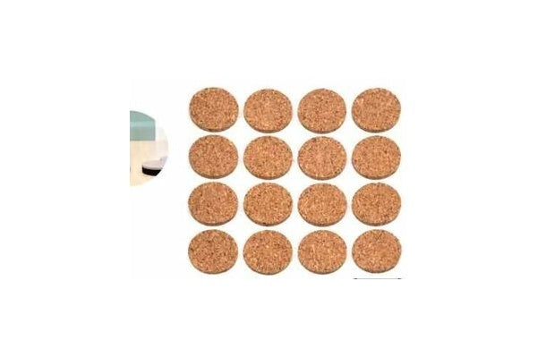 16-Pack Cork Furniture Pads