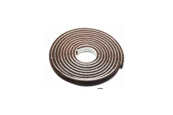 Brown Door Bottom Weatherstrip 11 x 7 mm