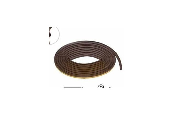 Brown P-Profile Weatherstrip 2 pcs / pack