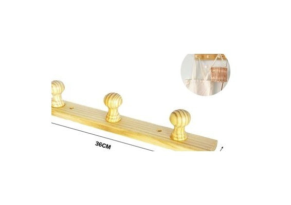 Wooden Clothes Hanger 1.9 x 14.2 in