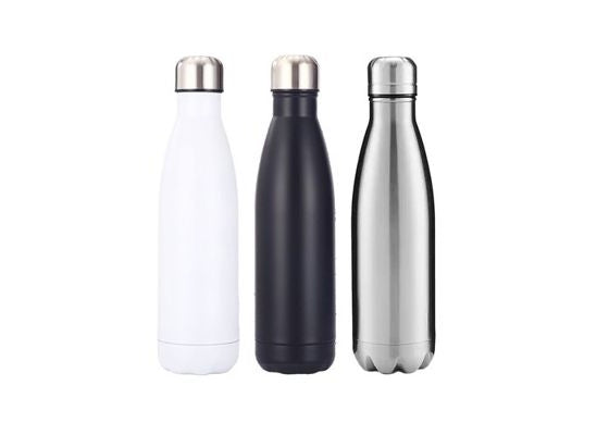 500 mL Powder-Coated Double-Wall Stainless Steel Bottle