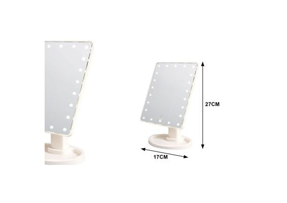 Tabletop Makeup Mirror 10.6 x 6.7 x 4.7 in