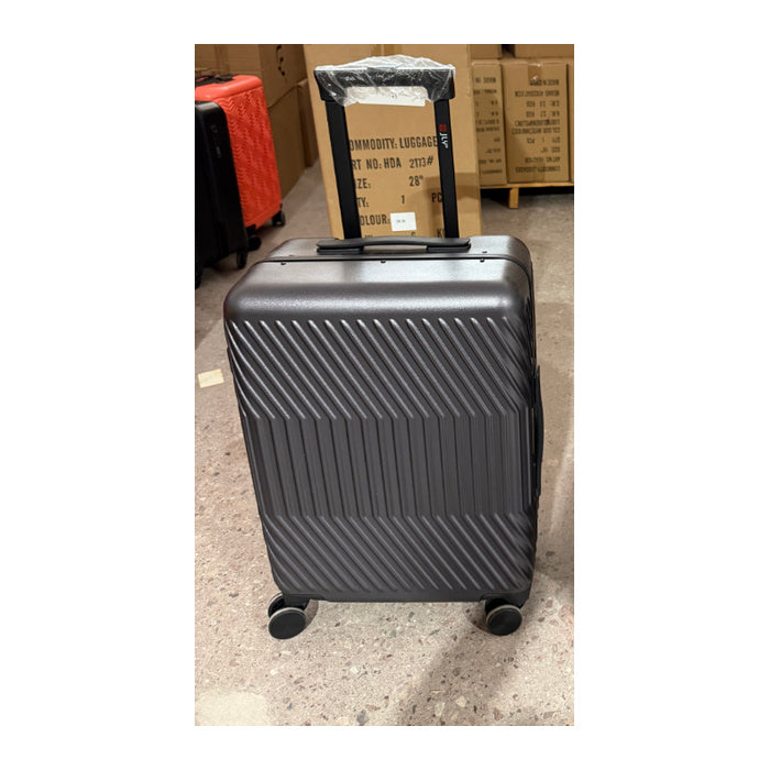 20 in Aluminum-Frame Zipperless Luggage
