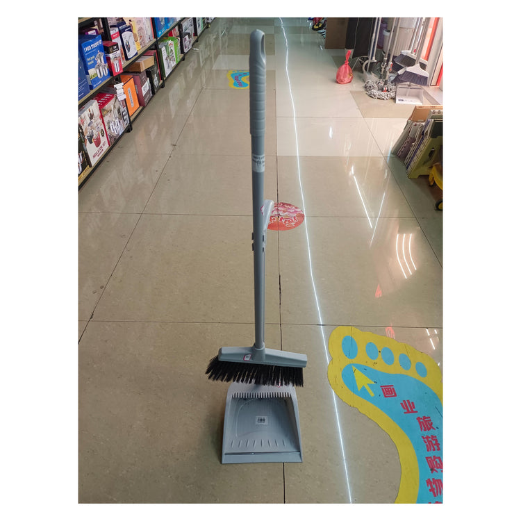 Long-Handle Broom & Dustpan Set - 2-piece set