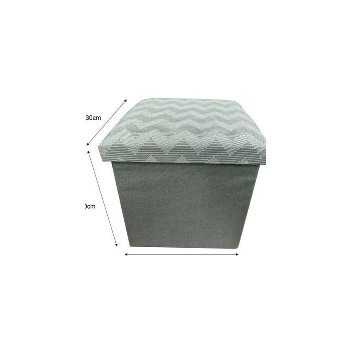 Folding Storage Stool - 30X30X30CM