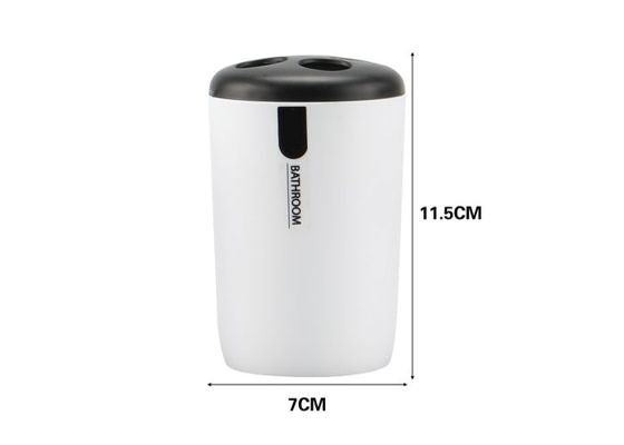 Ripple Toothbrush Holder White
